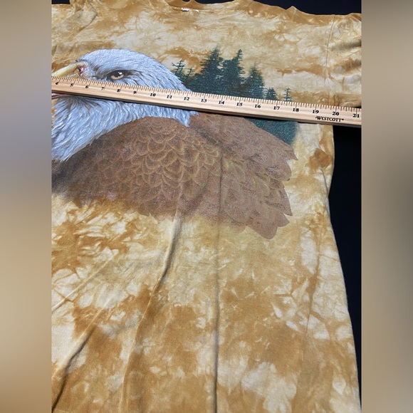 Vintage tye dye bald eagle nature tee shirt - Picture 3 of 4